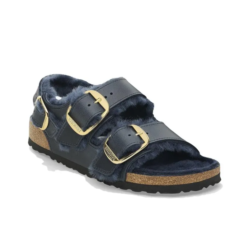 Birkenstock Milano Series Strap Sandals Women's Dark Blue Regular-2