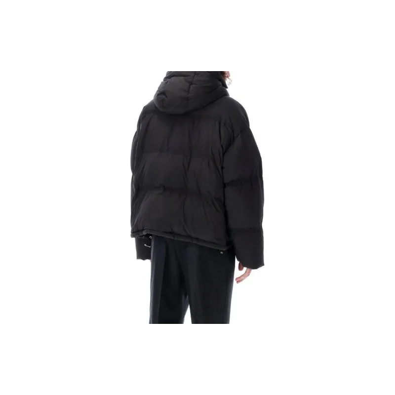 AMIPARIS Paris Hooded Drawstring Down Jacket-4