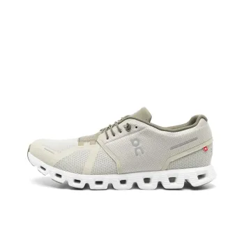 On Cloud 5 Anti Slip Wear Resistant Low Top Casual Running Shoes Men's Gray Green