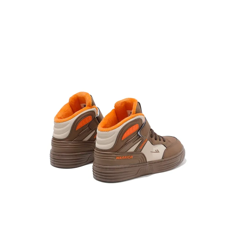 Warrior Anti Slip Wear Resistant Breathable Warm High Top Kids Lifestyle Shoes Kids'-14