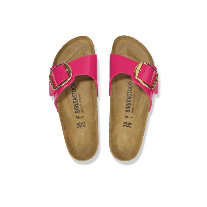 Birkenstock Slip-Resistant Slide Slippers Women's Fuchsia Regular-3