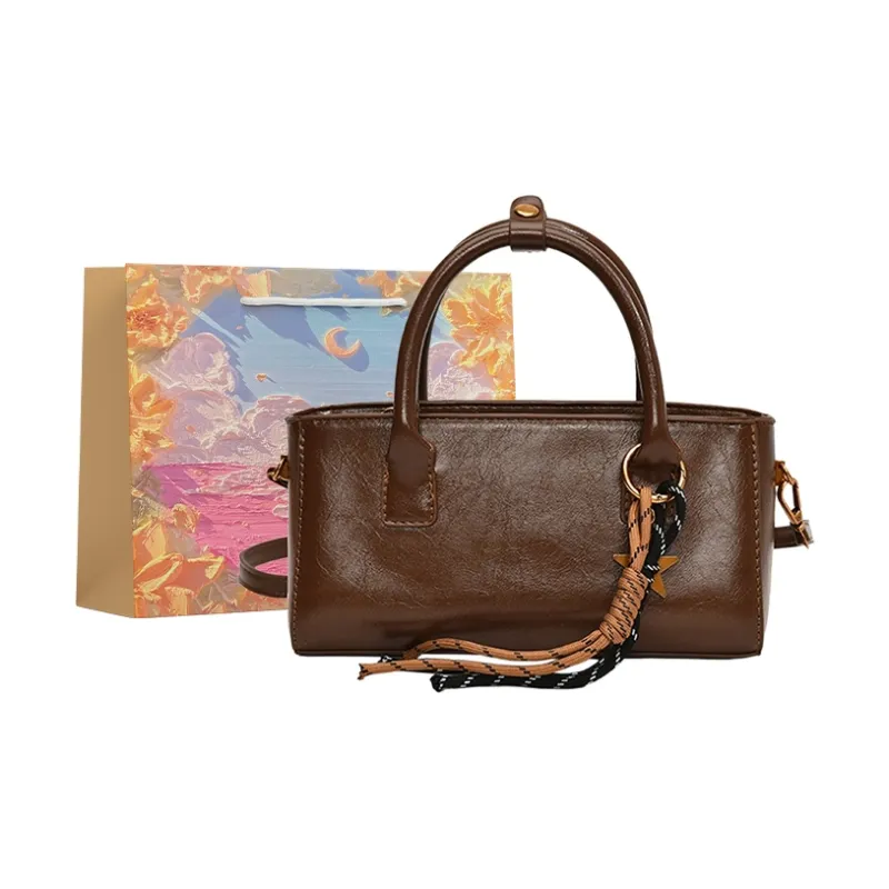 BRINCH PU Crossbody Handbags Regular Women's Brown/Burgundy/Black/Coffee-0