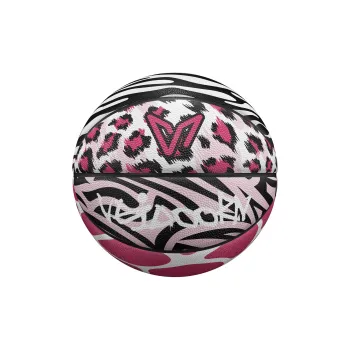 VEIDOORN Rubber Basketball Leopard Print Size 7 Ball Training Street Unisex