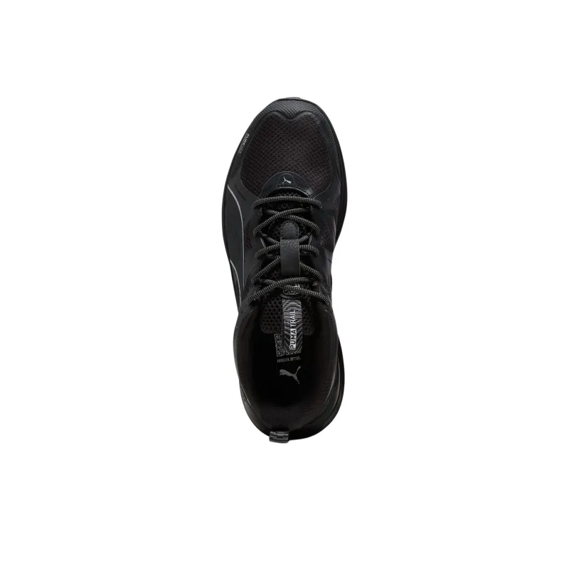 PUMA Reflect Lite Trail Slip Resistant Waterproof Low Top Running Shoes Women's Black-3