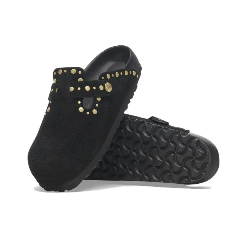 Birkenstock Boston Rivet Border Mules-5