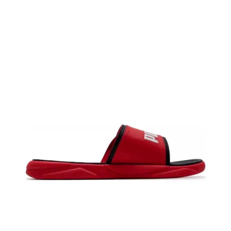 PUMA Royalcat Slip Resistant Abrasion Resistant Slide Slippers Unisex Red-1