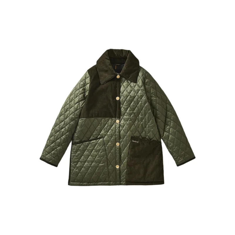 BARBOUR FW24 Puffer Jacket Women's Olive-1