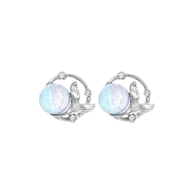 Welcome To The Treasure Alloy Earrings Women's-4