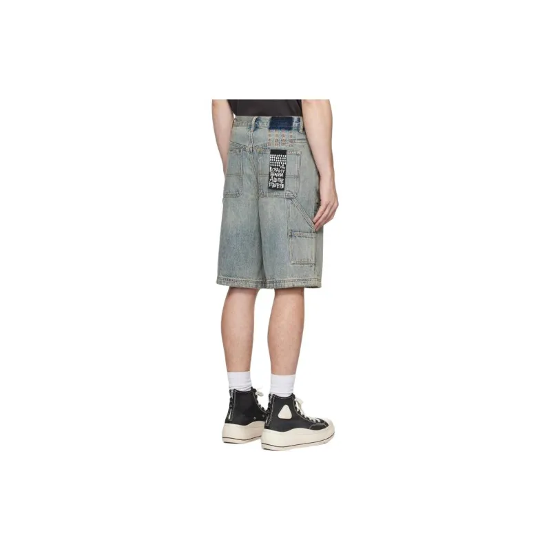 Ksubi Denim Shorts Men Blue-1