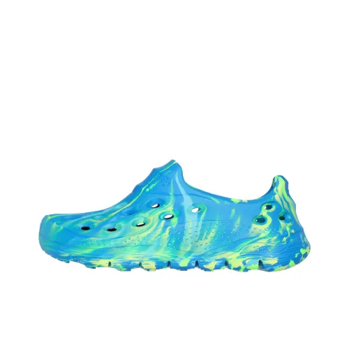 Skechers Arch Fit Clogs Women's Blue Green