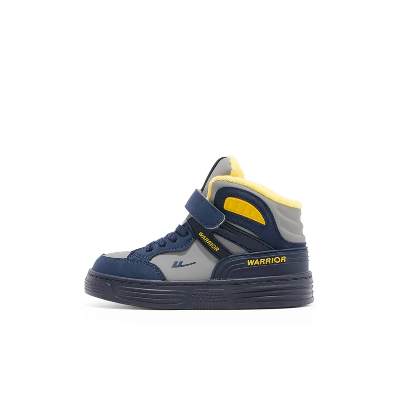 Warrior Anti Slip Wear Resistant Breathable Warm High Top Kids Lifestyle Shoes Kids'-5