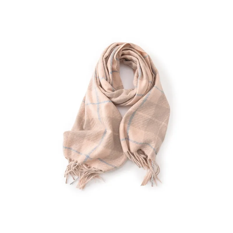 Lanza Knit Scarves Unisex-1