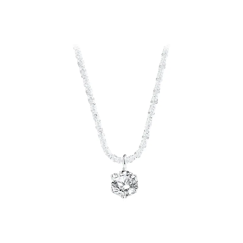 STQ S925 Silver Necklaces Women's-0