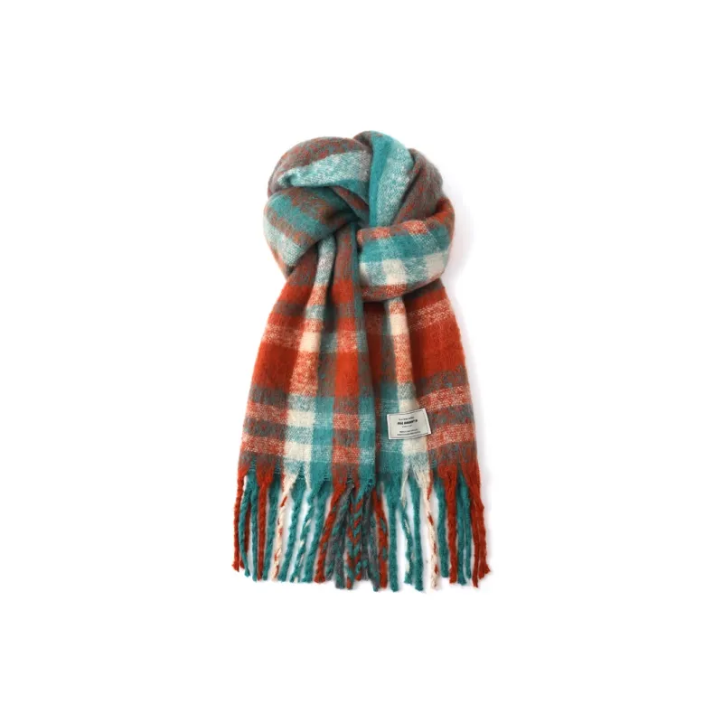 FREE RABBITⅡ Extra Long Thick Warm Scarf Shawl Unisex-12