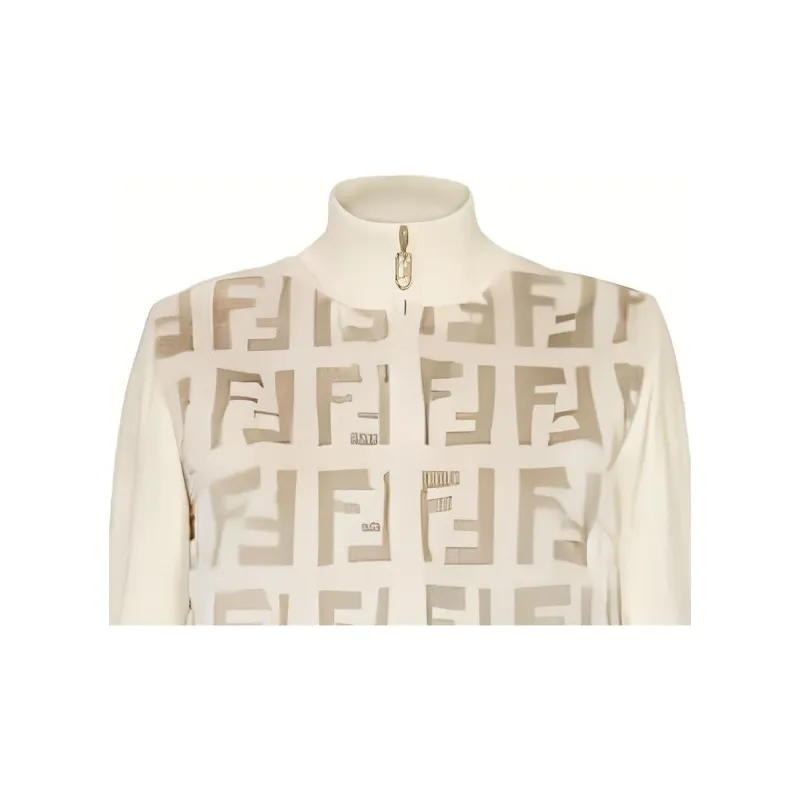 FENDI Jackets & Coats Women's White-3