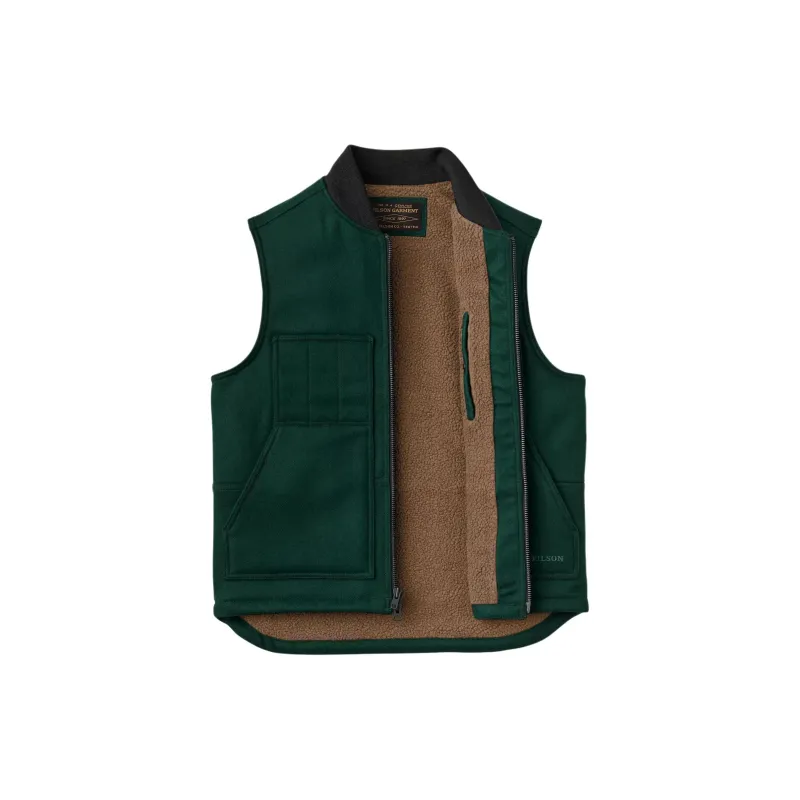 Filson Vest Men's Dark Color Spruce-2