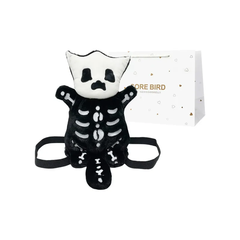 CORE BIRD Plush Backpack Regular Women's Black-0