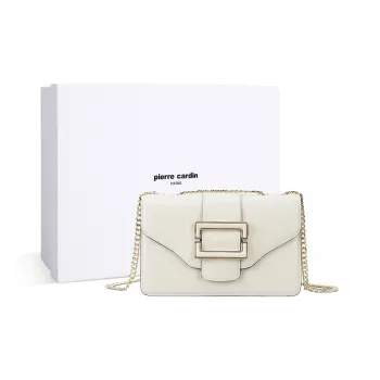 PIERRE CARDIN Fashion Women's Shoulder Bag, Crossbody Bag Women's Bag Women's Milk White