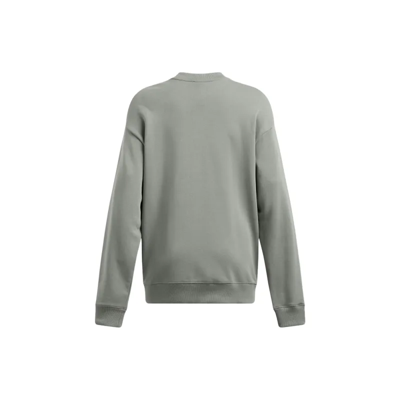 Under Armour ProjectRock Heavyweight Tools Of The Trade Crew Sweatshirt Women's Clay Green/Black-1