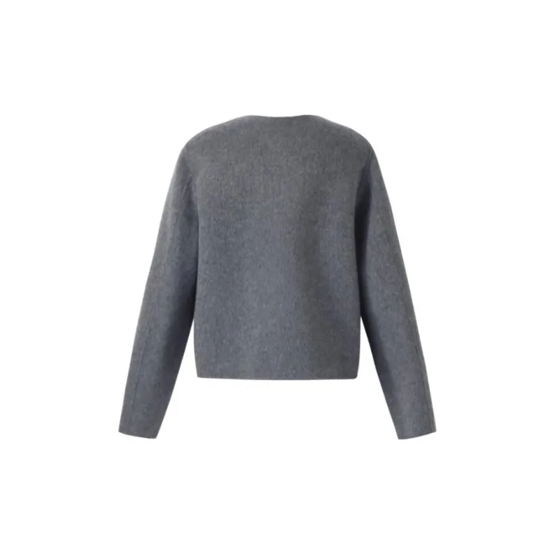 GOELIA Coats Women's Smoke Gray-1
