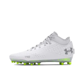 Under Armour Spotlight 4 MC Cushioning, Wear Resistant Soccer Shoes Unisex White