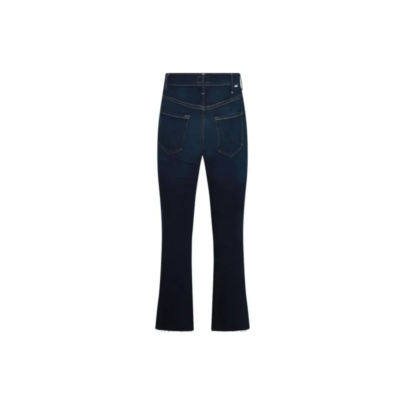 MOTHER The Hustler Flood Frayed Jeans-1
