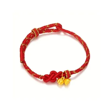Old Qingyun Silver Building Gold Bracelet Unisex