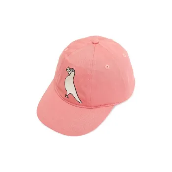 Mini Rodini Cotton Baseball Caps Kids' Pink