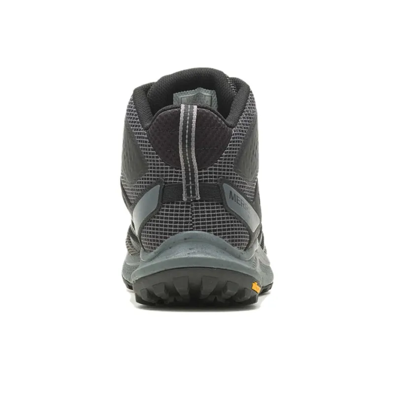 MERRELL Nova 3 Anti-Slip Wear-Resistant Mid-Top Trail Running Running Shoes Men's Black-4