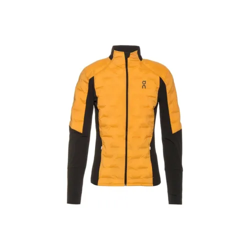 On Climate Jacket Jackets Coats Men's Mango Color/Black