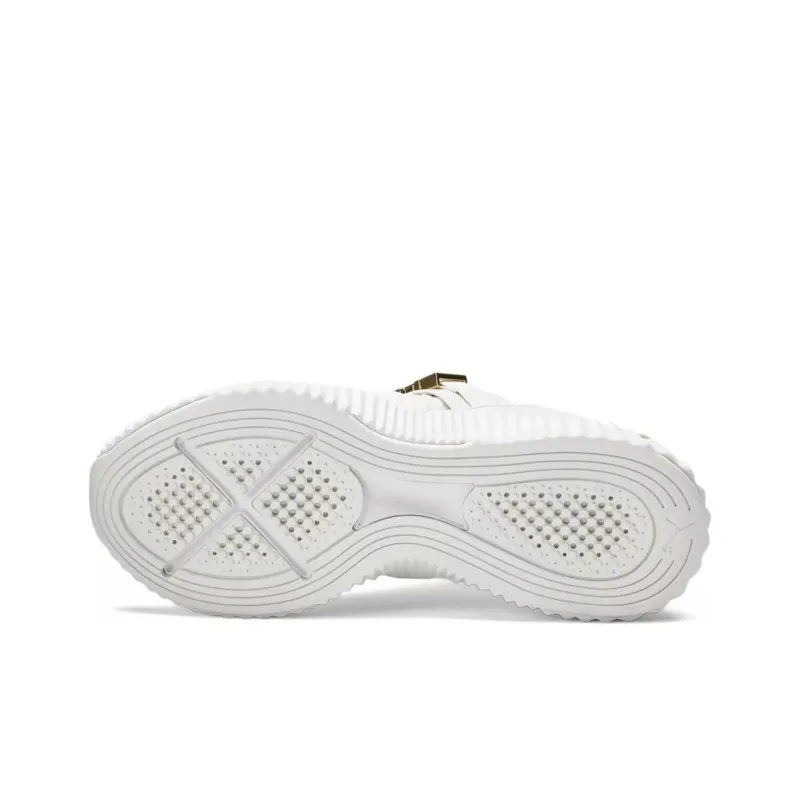 PUMA Defy Anti-Slip Wear-Resistant Low-Top Training Shoes Women's Gray White-4