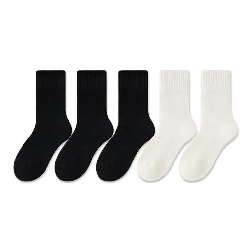 Caramella Mid Calf Socks Women's Combo Set-18