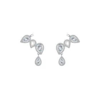 BABYBEI Mother Of Pearl Earrings Women's