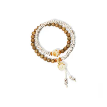 Star Treasures Star Moon Bodhi Seeds Bracelets Women's