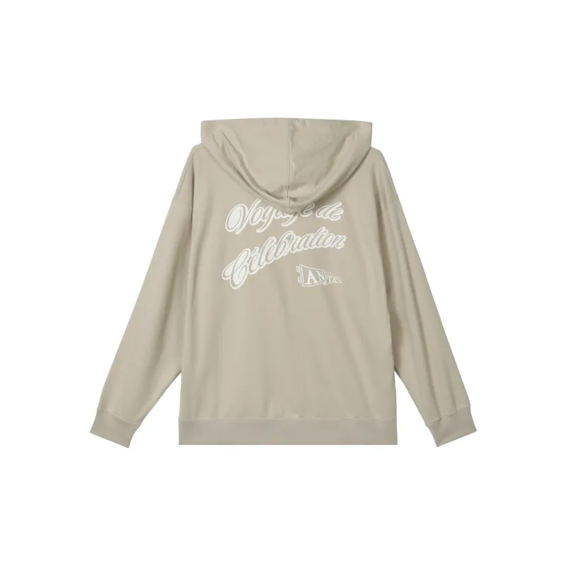 Anta Life Collection Sweatshirt Women's Beige Khaki-1