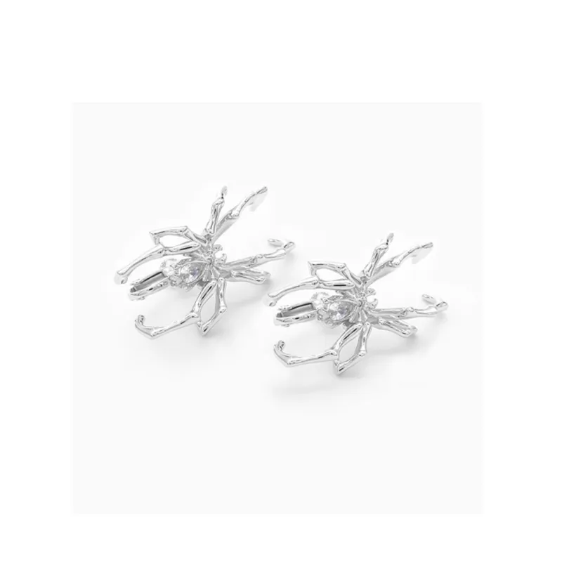 CHICI VANGO Copper Clip On Earrings Unisex-5