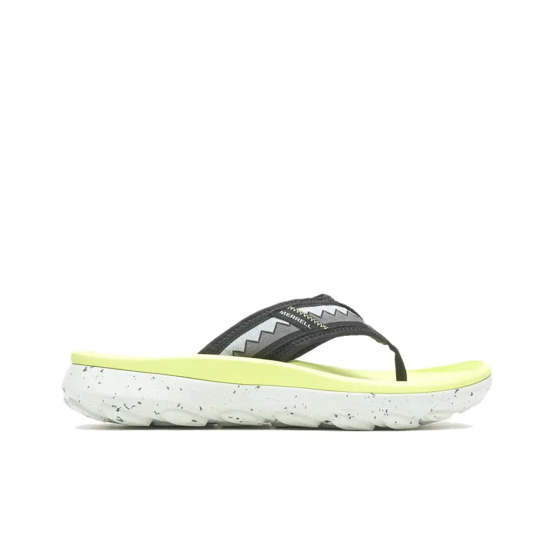 MERRELL Hut Ultra Abrasion-Resistant Slip-Resistant Flip Flops Men's Black-1