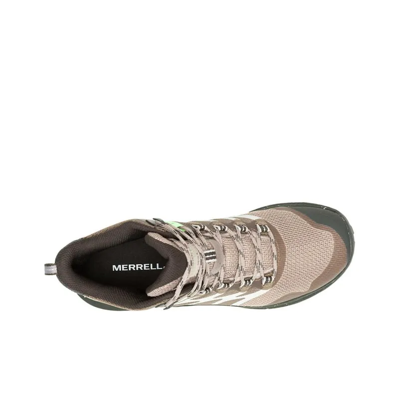 MERRELL Nova 3 Anti-Slip Wear-Resistant Mid-Top Trail Running Running Shoes Men's Brown-3