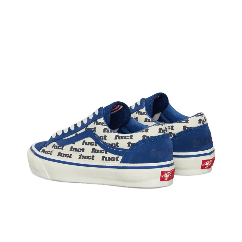 Vans Old Skool Reissue 36 Lx Fuct X Slam Jam Blue Marshmallow-3