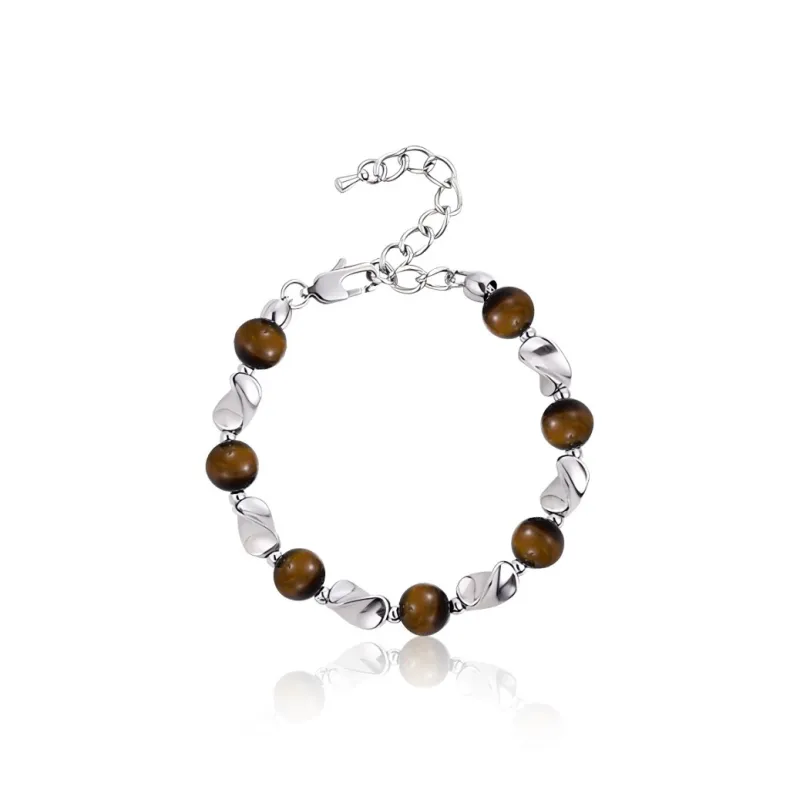 FOREVER MELODY Titanium Steel Bracelets Men's-11