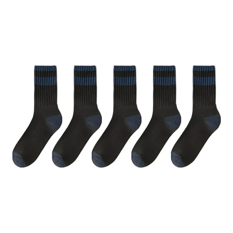 Mulong Family Mid Calf Socks Men's 5 Pack-24