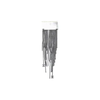 CHANEL 2000 Cc Chain Hair Pin