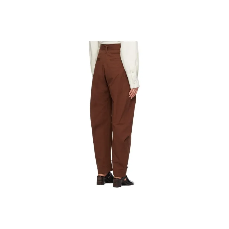 Lemaire Tapered leg Cotton Trousers-1