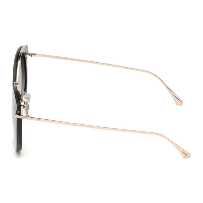 TOM FORD Metal Cat Eye Sunglasses Women's Black-2