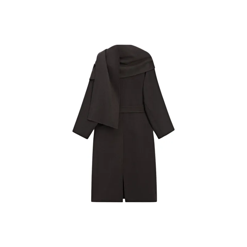 Massimo Dutti Coats Women's Light Gray-1