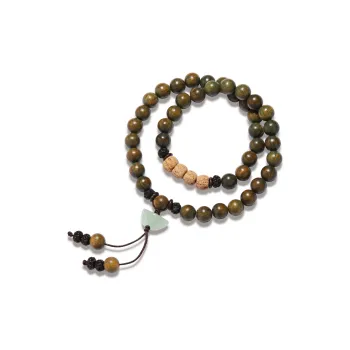 Gianina Green Sandalwood Bracelets Unisex