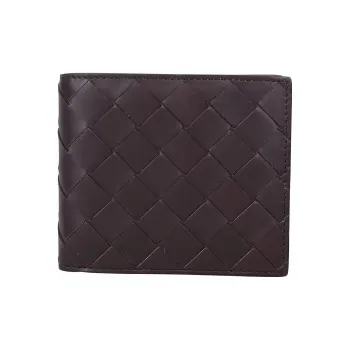 Bottega Veneta Intrecciato Bi Fold Wallet