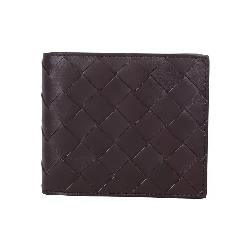 Bottega Veneta Intrecciato Bi Fold Wallet-0
