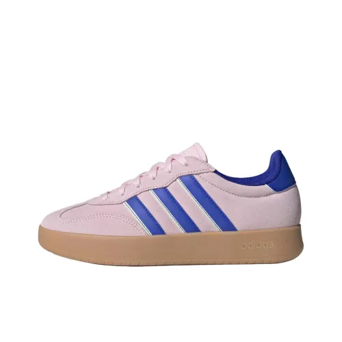 Adidas Skateboard Shoes Women's Low-Top Pink/Blue