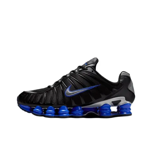 Nike Shox Tl Black Racer Blue Metallic Silver